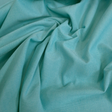 Tessuto Misto Cotone H 300 cm - TINTA UNITA TIFFANY