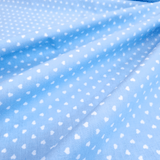 Coton Fantaisie - FLEURS ROSE FONCÉ - coupe minimum ou multiples de 25 x 290 cm