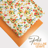 MINI PACK ROSELLINE SENAPE - 2 pezzi