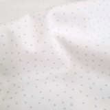 Piquet millerighe H 150 cm - POIS VERDI FONDO BIANCO