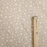 Cotone Fondo Grezzo H 280 cm - STELLINE BIANCHE