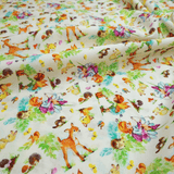 Tessuto Cotone Digital H 150 cm - FATE DEL BOSCO