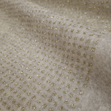 Pannolenci H 155 cm - LANA QUADRETTI GLITTER ORO