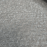 Pannolenci H 155 cm - GRIGIO MELANGE ZIG ZAG GLITTER ARGENTO