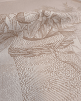 Asciugapiatti da ricamo in puro cotone - AROMATICHE NOCCIOLA