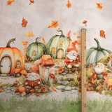 Tessuto per Tovaglie con abbassamento H 160 cm - VILLAGGIO DI ZUCCHE