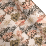 Fond numérique Panama en coton mélangé H 280 cm - PANIERS DE PÂQUES/PAPILLONS