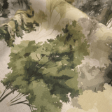 Fond numérique Panama en coton mélangé H 280 cm - PANIERS DE PÂQUES/PAPILLONS