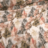 Fond numérique Panama en coton mélangé H 280 cm - PANIERS DE PÂQUES/PAPILLONS