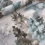 Fond numérique Panama en coton mélangé H 280 cm - PANIERS DE PÂQUES/PAPILLONS