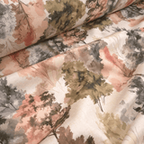 Fond numérique Panama en coton mélangé H 280 cm - PANIERS DE PÂQUES/PAPILLONS