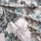 Fond numérique Panama en coton mélangé H 280 cm - PANIERS DE PÂQUES/PAPILLONS