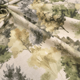 Fond numérique Panama en coton mélangé H 280 cm - PANIERS DE PÂQUES/PAPILLONS