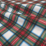 Pannolenci Stampato H 90 cm - QUADRO SCOZZESE/BIANCO