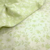 Tovagliato Fiandra di Cotone H 180 cm - FIORELLINI LIME