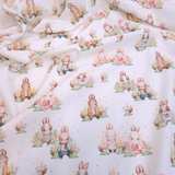 Tessuto Cotone H 140 cm - AMICI CONIGLIETTI