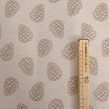 Tessuto Arredo Gobelin H 280 cm - PIGNE NOCCIOLA