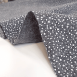 Pannolenci H 155 cm - INDIANO CRISTALLI GLITTER BIANCHI