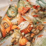 Tessuto per Tovaglie con abbassamento H 160 cm - VILLAGGIO DI ZUCCHE