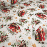 Cotone Fondo Panama Digital H 160 cm - BABBO NATALE