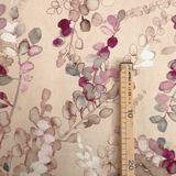 Fond numérique Panama en coton mélangé H 280 cm - PANIERS DE PÂQUES/PAPILLONS