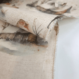 Tessuto Arredo Jacquard H 140 cm - LA CASETTA IN MONTAGNA/LUREX