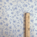 Tovagliato Fiandra di Cotone H 180 cm - FIORELLINI LAVANDA