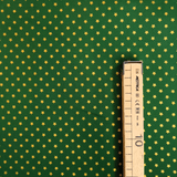 Cotone Natale H 140 cm - STELLE MEDIE ORO/VERDE