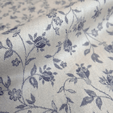 Tovagliato Fiandra di Cotone H 180 cm - FIORELLINI BLU