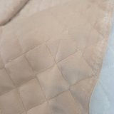 Trapuntato in velluto H 150 cm - VELLUTO BEIGE