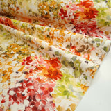 Velluto Digital H 140 cm - ORTENSIE ARANCIO