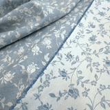 Tovagliato Fiandra di Cotone H 180 cm - FIORELLINI POLVERE