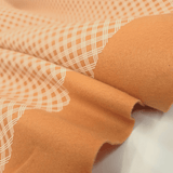 Pannolenci Imprimé - Fleurs Roses/Blanches - coupe minimum ou multiples de 25 x 180 cm