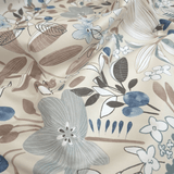 Tessuto antimacchia H 140 cm - FANTASIA FLOREALE CARTA DA ZUCCHERO