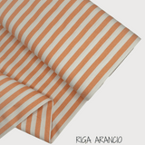 Collezione "Riga, quadretto e unito" H 180 cm - ARANCIO