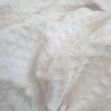 Eponge nid d'abeille en LIN MIX H 160 cm - ECRU