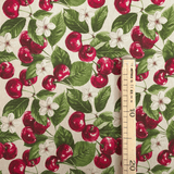 Cotone Fondo Grezzo H 280 cm - CILIEGIE