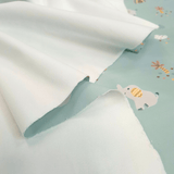 Tessuto Impermeabile H 145 cm - ELEFANTINI/MENTA