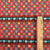 Cotone Americano H 110 cm - GEOMETRICO FLOREALE