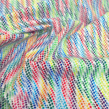 Cotone Americano H 110 cm - PIXEL ARCOBALENO