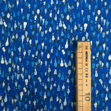 Cotone Americano H 110 cm - CAVALLI/BLU