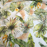 Tessuto no stiro H 160 cm - TROPICAL FRANGIPANE