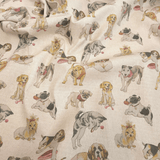 Cotone Stampa Digitale H 135/140 cm - CANI