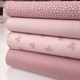 Piquet millerighe H 150 cm - COORDINATO ROSA ANTICO