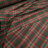 Tissu écossais H 320 cm - CARREAUX ROUGES