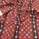 Cotone Americano H 110 cm - GEOMETRICO FLOREALE