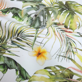 Tessuto no stiro H 160 cm - TROPICAL FRANGIPANE