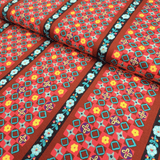 Cotone Americano H 110 cm - GEOMETRICO FLOREALE