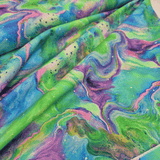 Cotone Americano H 110 cm - ONDE CROMATICHE/VIOLA