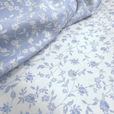 Tovagliato Fiandra di Cotone H 180 cm - FIORELLINI LAVANDA